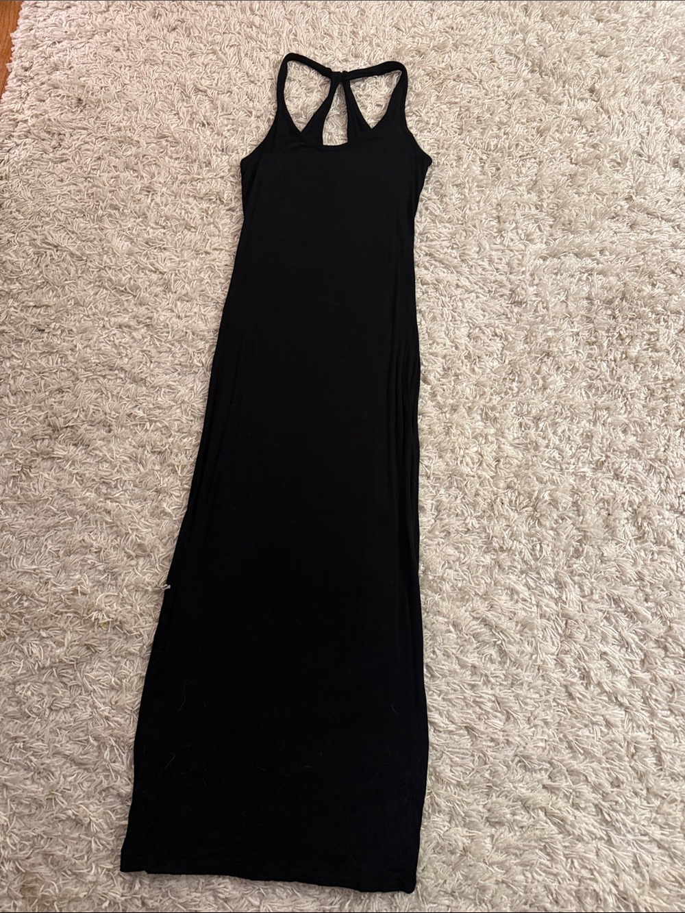 Rock & Republic Black Racerback Maxi Dress